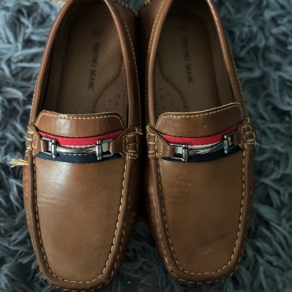 Boys Brown Loafers